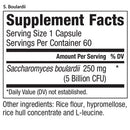 s. boulardii (equilife) supplement facts
