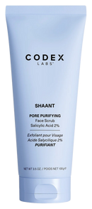 shaant pore purifying acne face scrub codex labs