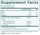super efa forte liquid genestra supplement facts