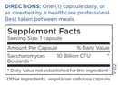 Saccharomyces Boulardii 10 Billion