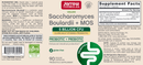 saccharomyces boulardii + mos jarrow formulas label