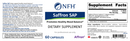 buy saffron sap (nfh nutritional fundamentals)