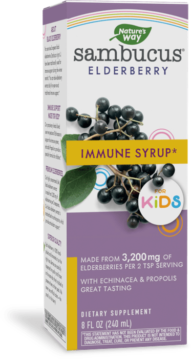 Sambucus Immune Syrup for Kids (Nature's Way) 8oz