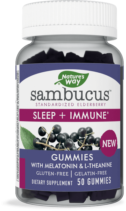Sambucus Sleep & Immune Gummies (Nature's Way) 50ct