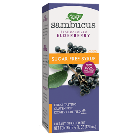 Sambucus Sugar-Free Syrup (Nature's Way) 4oz