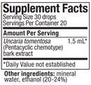samento nutramedix supplement facts