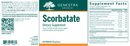 scorbatate genestra label