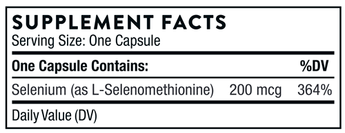 Selenium 200 mcg Thorne Supplements