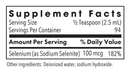 selenium solution allergy research group supplement facts