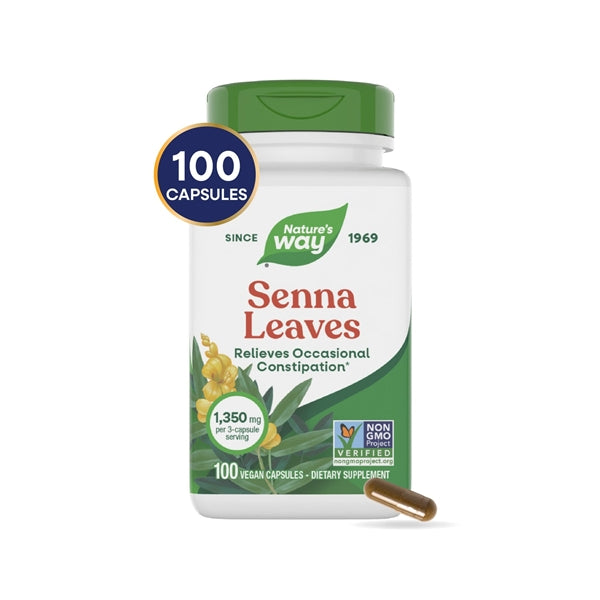 senna leaves caps (nature's way)