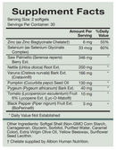 serenoa supreme natura health products supplement facts