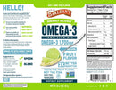 seriously delicious high potency omega-3 key lime pie (barlean's) label