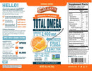 seriously delicious total omega orange creme (barlean's) label