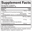 serotonin mood support brainmd supplement facts