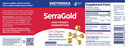 serragold enzymedica label