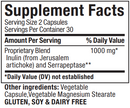 serrapeptase nutramedix supplement facts