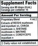 seven precious mushrooms (herbalist alchemist) supplement facts