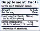 sexual health for her (life extension) supplement facts