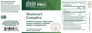 Shatavari Complex Gaia Herbs Label