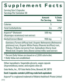 Shatavari Complex Gaia Herbs Supplement Facts