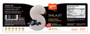 shilajit gummies (advanced nutrition by zahler) label