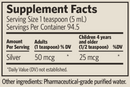 Silver Hydrosol 10 PPM 16oz