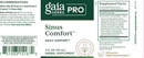 sinus comfort gaia herbs pro label