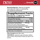 sinus support formula 301 (ness enzymes) supplement facts
