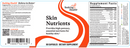 skin nutrients seeking health label