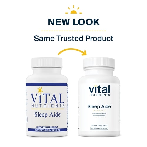 Sleep Aide Vital Nutrients new look
