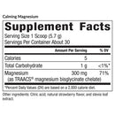 calming magnesium equilife supplement facts