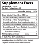 sleep restorative formulations supplement facts