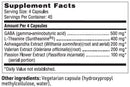 sleep support sfi health supplement facts