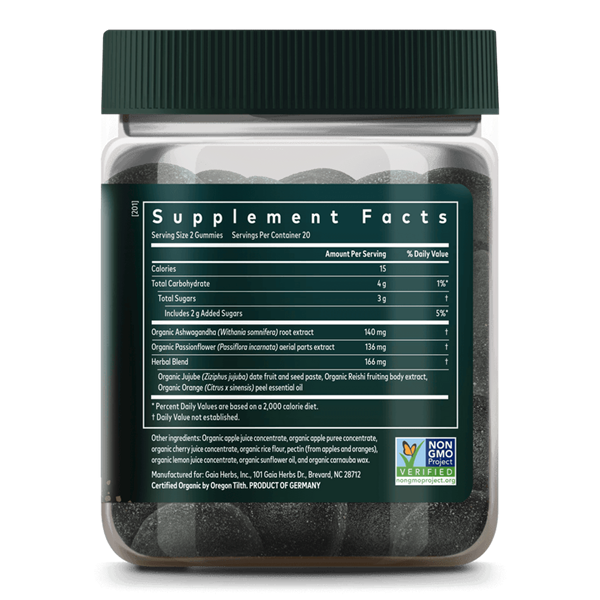 sleep gummies gaia herbs