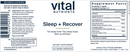 buy sleep + recover vital nutrients