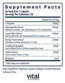 sleep + recover vital nutrients supplement facts