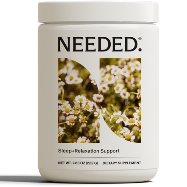 sleep + relaxation support needed