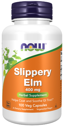 slippery elm 400 mg (now foods)