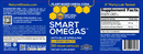 smart omegas with blue spirulina (natural stacks) label