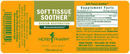soft tissue soother (herb pharm) label