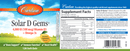 solar d gems carlson labs label