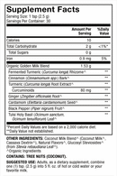 solspring golden milk dr. mercola supplement facts