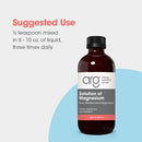 solution of magnesium allergy research group suggested use