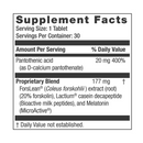 somni-tr sanesco supplement facts