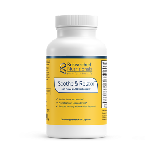 soothe & relaxx researched nutritionals