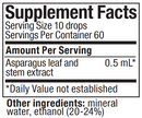 sparga nutramedix supplement facts