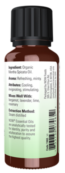spearmint oil (now organic essential oils)