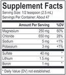 spectramin (energetix) supplement facts