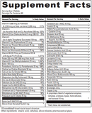 spectra senior davinci labs supplement facts