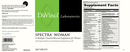 spectra woman 240ct davinci labs label